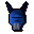 Sapphire h'ween mask