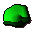 Emerald santa hat